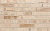  Клинкерная фасадная плитка облицовочная под кирпич Stroeher (Штроер) Kontur CG 480 beigebrand рельефная, 240*52*12 мм