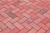 Клинкерная тротуарная плитка - брусчатка Lode RUTA терракотовый пестрый 200х100х52 мм