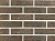Ilario Braun 245X66х7,4 мм Клинкерная фасадная плитка под кирпич облицовочная серо-коричневая Paradyz