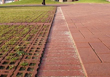 Тротуарная плитка / брусчатка Клинкерная ABC Rot-nuanciert (Рот-нуанкиерт), ригельный 200*78*52 мм