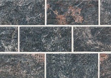  Клинкерная фасадная плитка облицовочная под камень Stroeher (Штроер) Kerabig KS 18 schildpatt, 604*296*12 мм