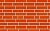 Фасадная Термопанель из Пенополиуретана ППУ 40 мм с Клинкерной Глазурованной плиткой Orange 320, 240*71*10 мм