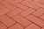 Клинкерная тротуарная плитка - брусчатка Lode JANKA Красная 200х100х70 мм